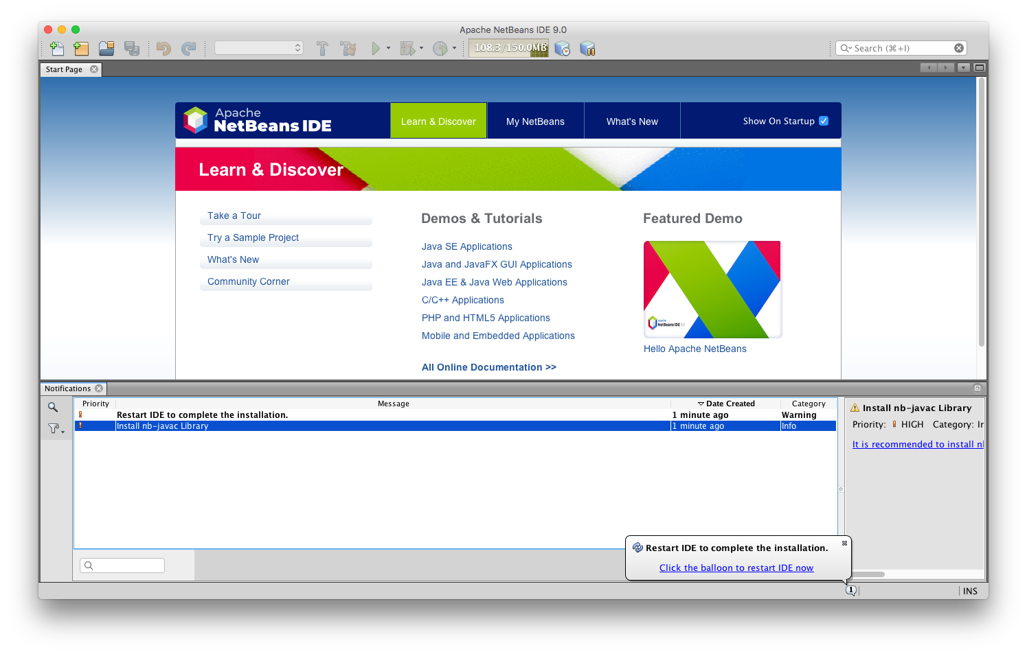 NetBeans 9 NetBeans 9